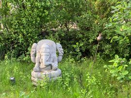 Ganesha im Garten